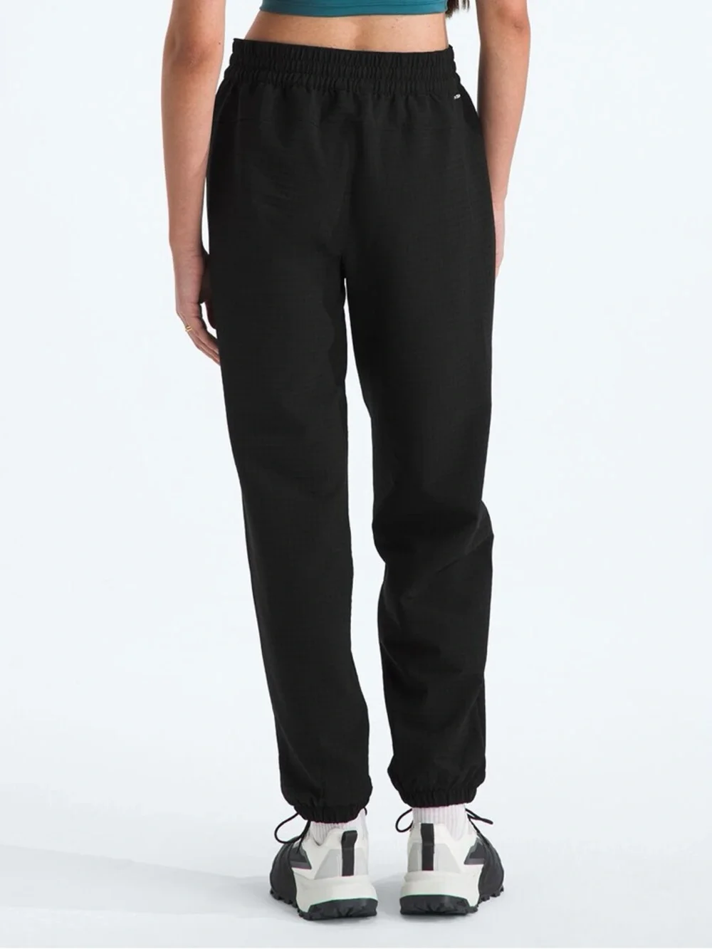 North Face women’s tekware grid fleece pants size large pull on water resistant - Picture 2 of 15